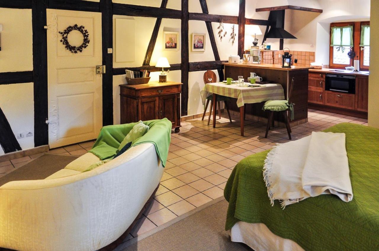 Gite "Le Sylvaner" A Riquewihr Buitenkant foto